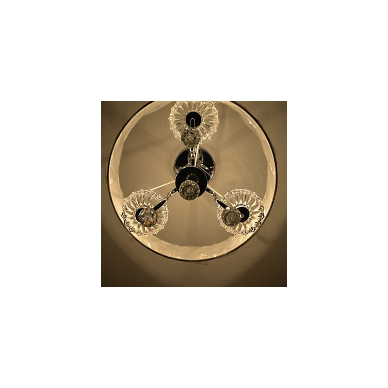 Modern Contemporary Crystal Electroplated Chandelier