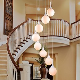 Modern Contemporary Globe Electroplated Pendant Light