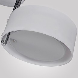 Modern Contemporary Chrome Metal Chandelier Flush Mount