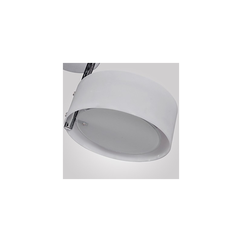 Modern Contemporary Chrome Metal Chandelier Flush Mount