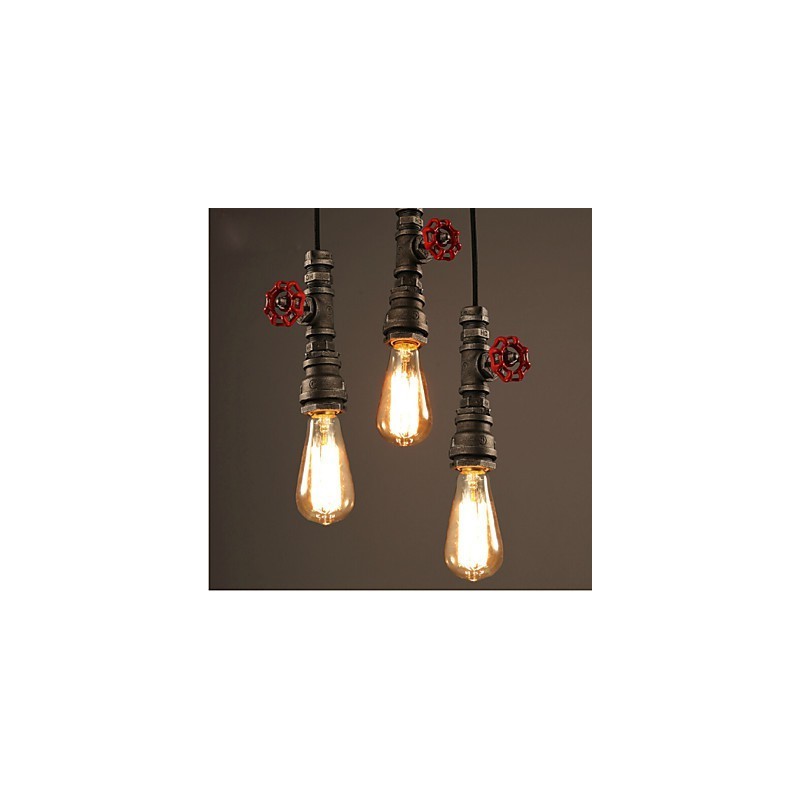 Retro Hanging Lamp Act The Role Ofing Loft Decoration Rural Industrial Pipe Pendant Lamp
