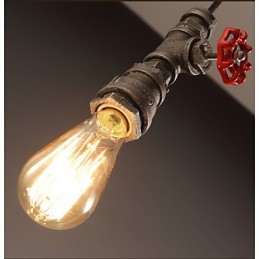 Retro Hanging Lamp Act The Role Ofing Loft Decoration Rural Industrial Pipe Pendant Lamp