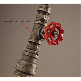 Retro Hanging Lamp Act The Role Ofing Loft Decoration Rural Industrial Pipe Pendant Lamp