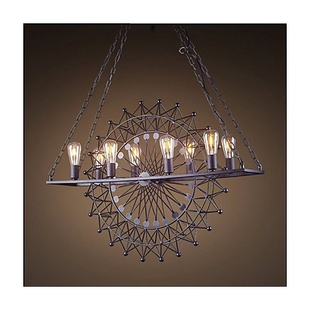 The Skyscraper Wheel Pendant Lamp Industrial Style