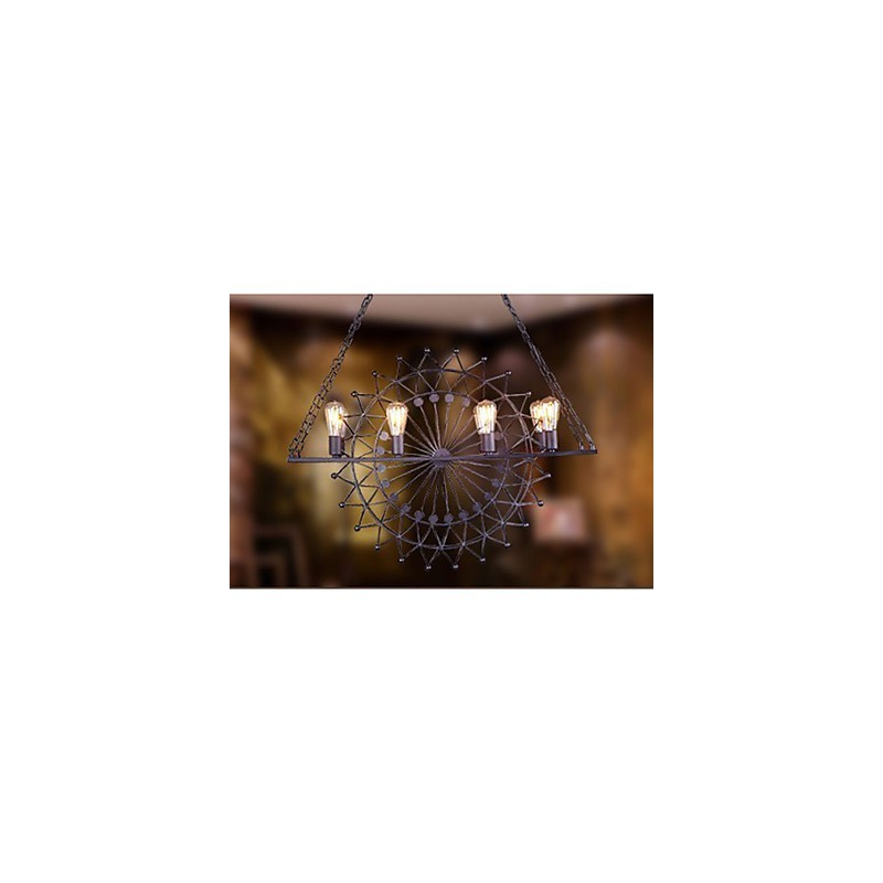 The Skyscraper Wheel Pendant Lamp Industrial Style