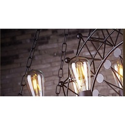 The Skyscraper Wheel Pendant Lamp Industrial Style