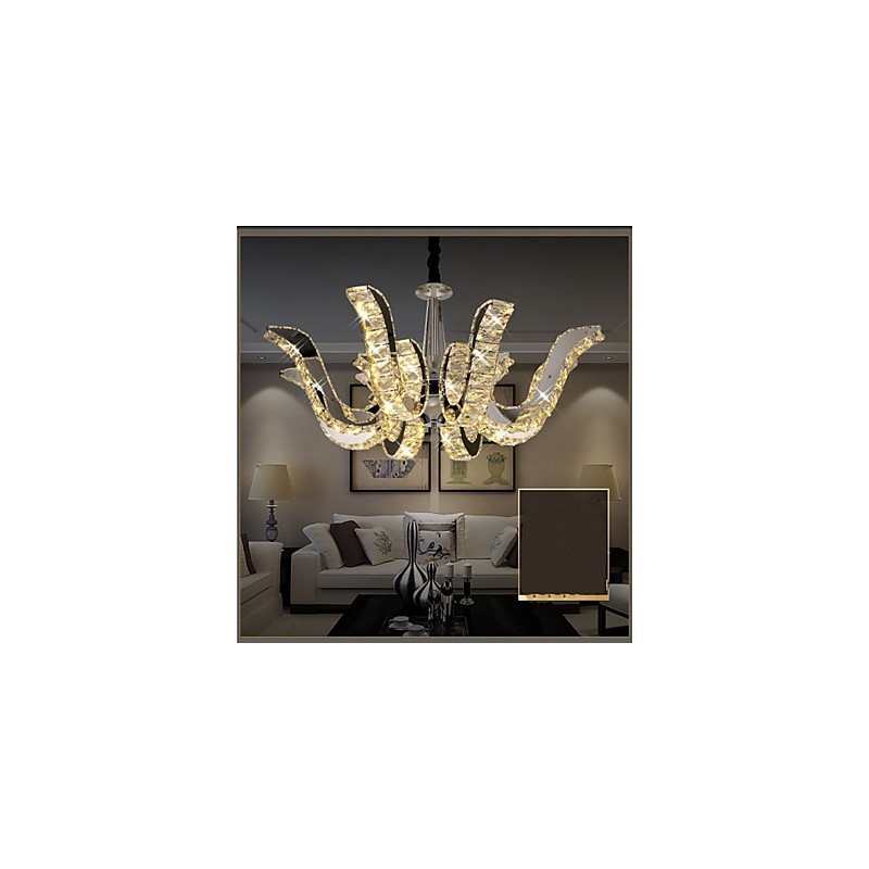 Crystal Lamp Modern Luxury Candle Crystal Pendant Lamp