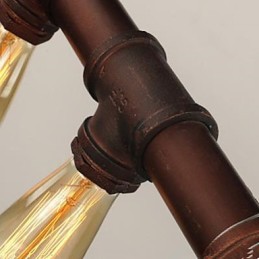 American Country Industrial Porch Loft Conduit Droplight