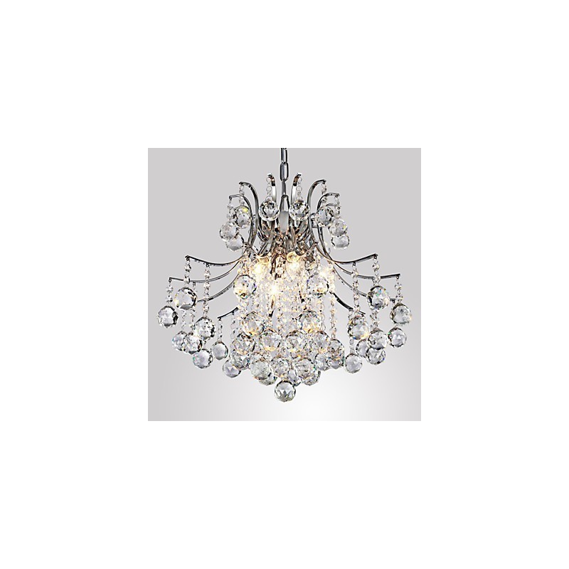 Pendant Light Luxury Modern Crystal Living 6 Lights