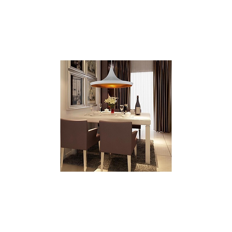 Modern Contemporary Country Retro Painting Metal Pendant Light