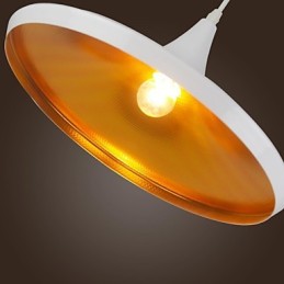 Modern Contemporary Country Retro Painting Metal Pendant Light