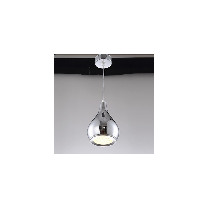 Modern Contemporary Globe Electroplated Metal Pendant Light