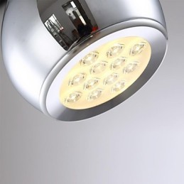 Modern Contemporary Globe Electroplated Metal Pendant Light