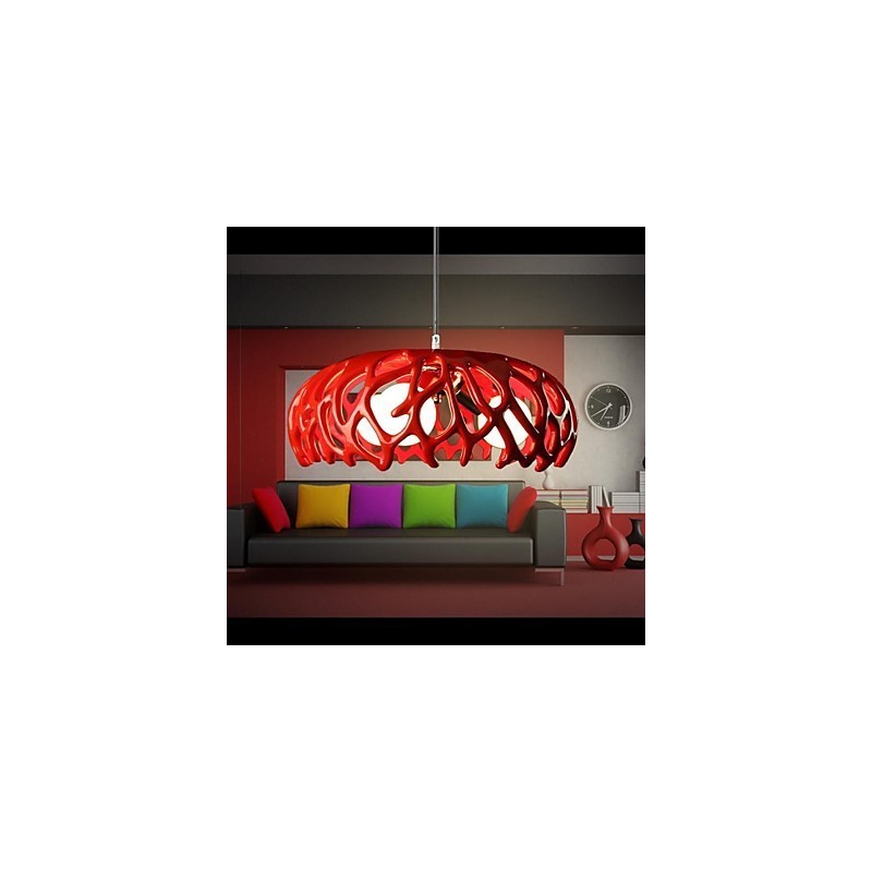Modern Contemporary Painting Resin Pendant Light