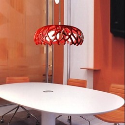 Modern Contemporary Painting Resin Pendant Light