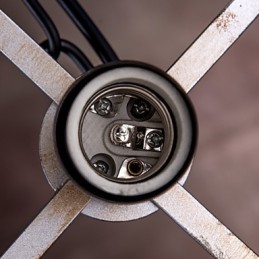 Pendant 1 Light Vintage Minimalist Iron Painting