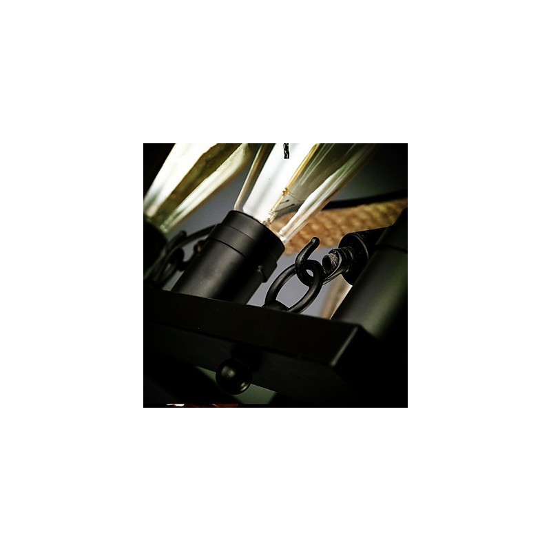 Country Designers Painting Metal Pendant Light