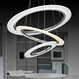 Acrylic Pendant Light Chandelier Ceiling Lighting with DIY Shape