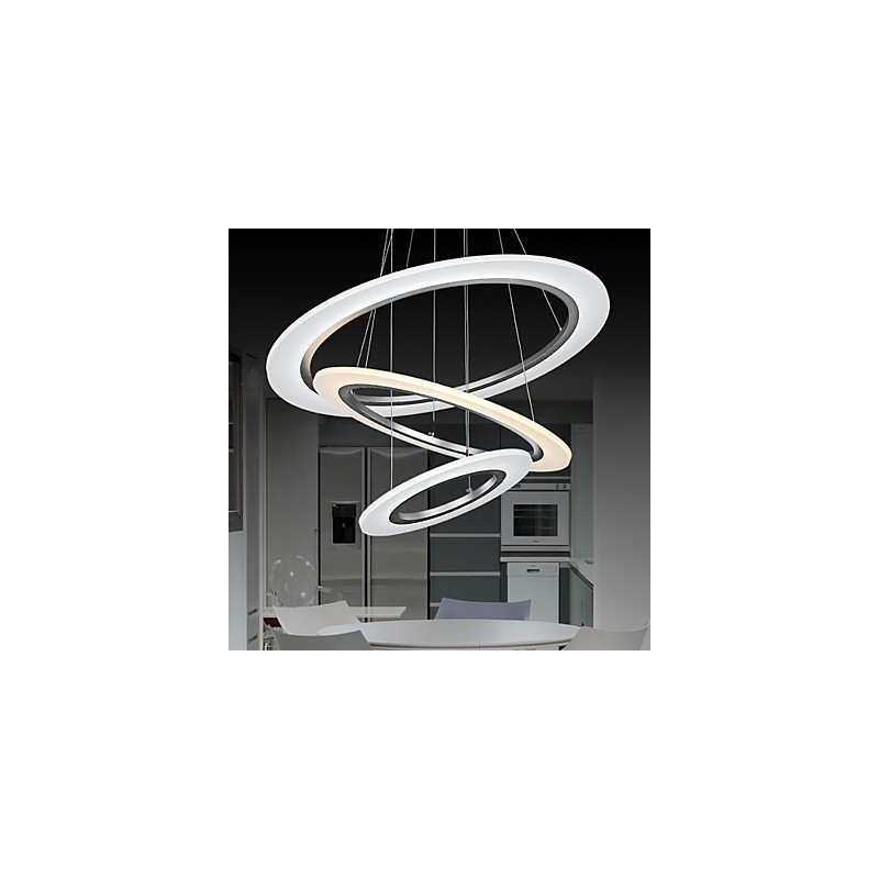 Acrylic Pendant Light Chandelier Ceiling Lighting with DIY Shape