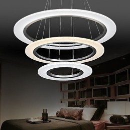 Acrylic Pendant Light Chandelier Ceiling Lighting with DIY Shape