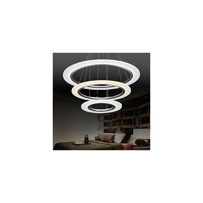 Acrylic Pendant Light Chandelier Ceiling Lighting with DIY Shape