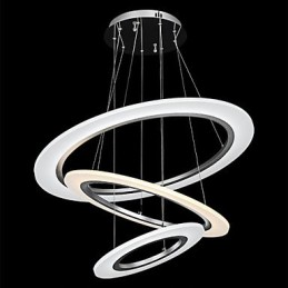 Acrylic Pendant Light Chandelier Ceiling Lighting with DIY Shape