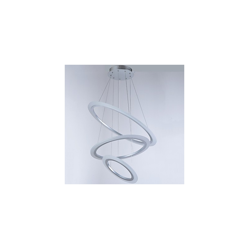 Acrylic Pendant Light Lamps Chandelier Ceiling Lighting with DIY 3 Rings