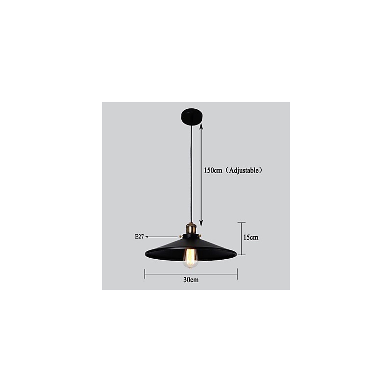 European Style Retro Classic Pendant Light Art Droplight Give Bulb Diameter 30CM
