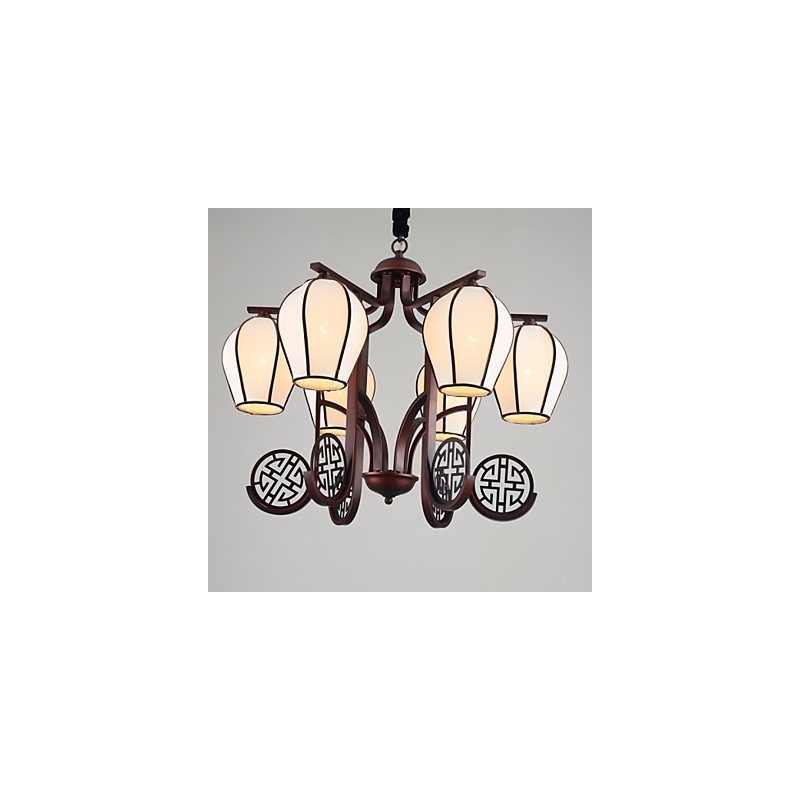 Rustic Lodge Vintage Mini Style Electroplated Metal Chandelier
