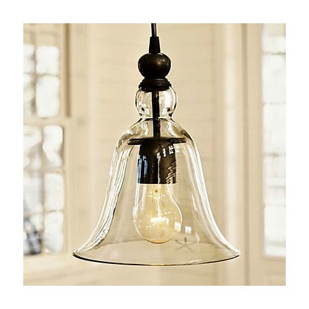 Traditional Classic Vintage Bowl Mini Style Electroplated Pendant Light
