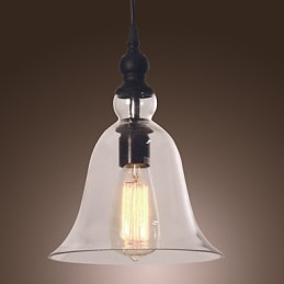 Traditional Classic Vintage Bowl Mini Style Electroplated Pendant Light