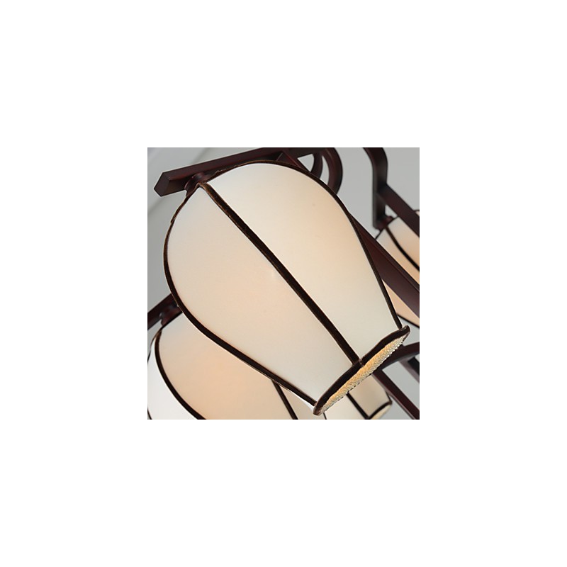 Rustic Lodge Vintage Mini Style Electroplated Metal Chandelier