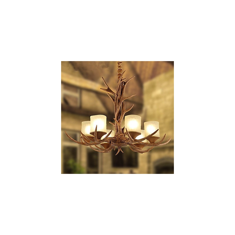 Chandelier Pendant Light Vintage Resin