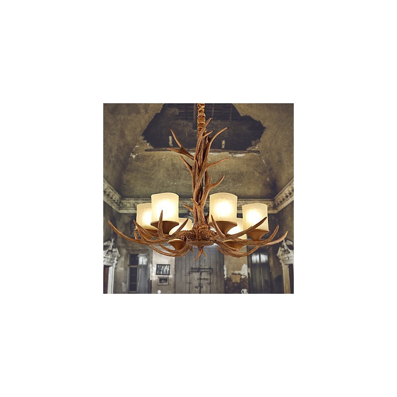 Chandelier Pendant Light Vintage Resin