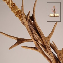 Chandelier Pendant Light Vintage Resin