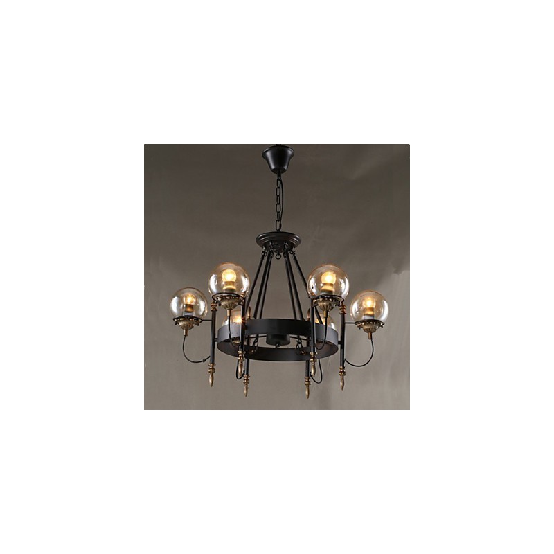 Art glass Ball Round Beanstalk Chandelier