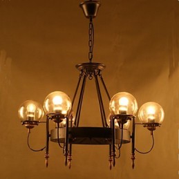 Art glass Ball Round Beanstalk Chandelier