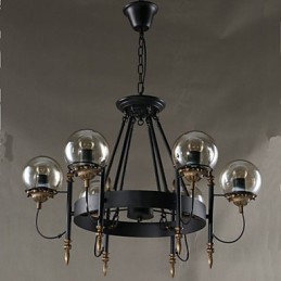 Art glass Ball Round Beanstalk Chandelier