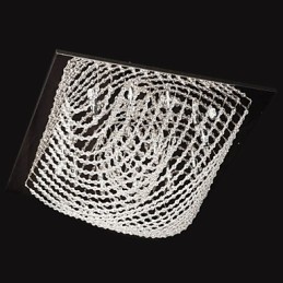 Traditional Classic Crystal Chrome Metal Chandelier