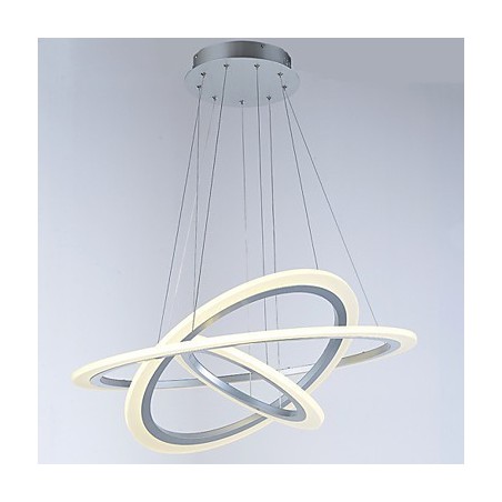 3 Ring DIY Shape Acrylic Pendant Light Ceiling Lamps Chandelier Lighting