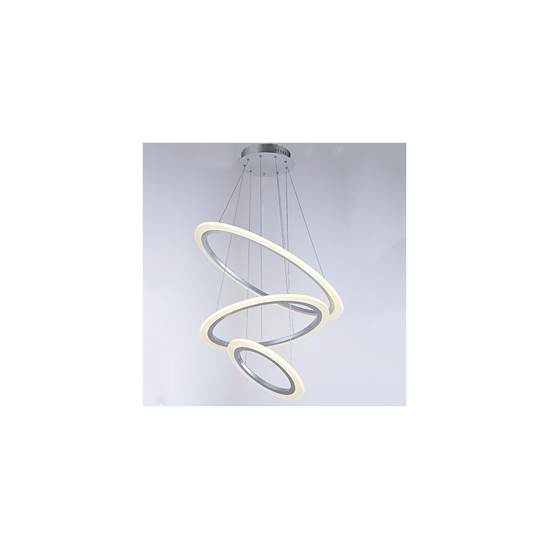 3 Ring DIY Shape Acrylic Pendant Light Ceiling Lamps Chandelier Lighting