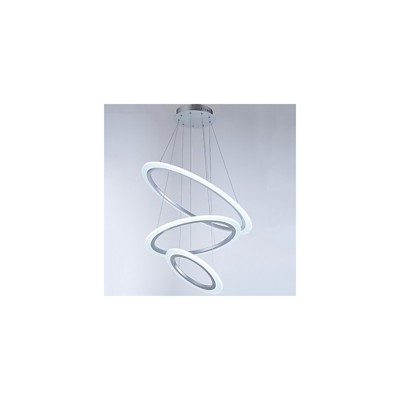 3 Ring DIY Shape Acrylic Pendant Light Ceiling Lamps Chandelier Lighting