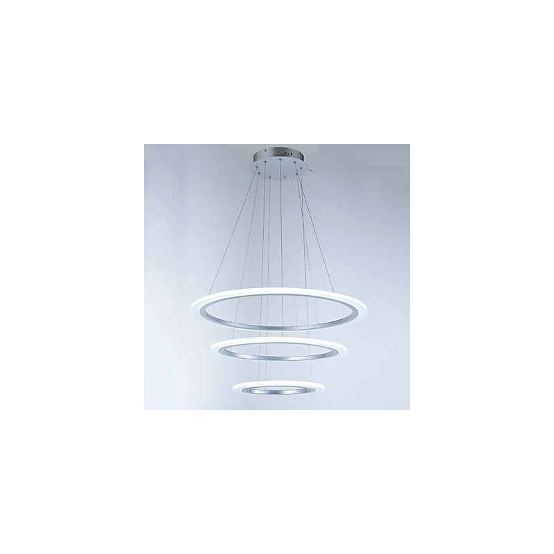 3 Ring DIY Shape Acrylic Pendant Light Ceiling Lamps Chandelier Lighting