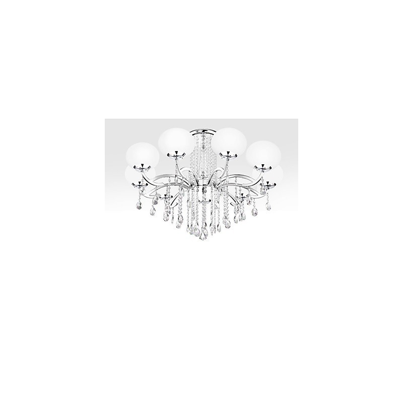 Chandelier Crystal Luxury Modern Living 9 Lights