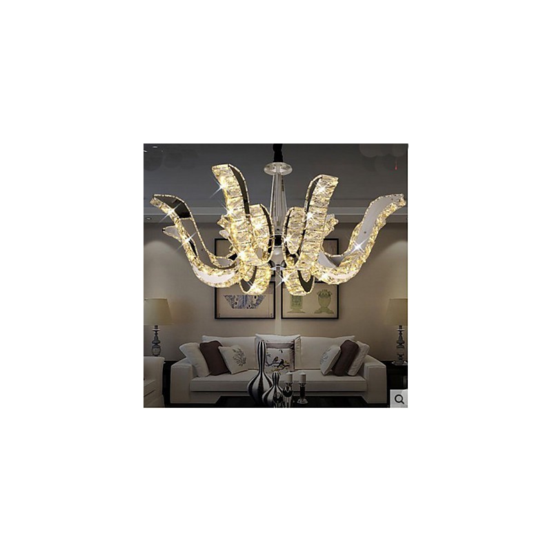 Crystal Lamp Modern Luxury Candle Crystal Pendant Lamp