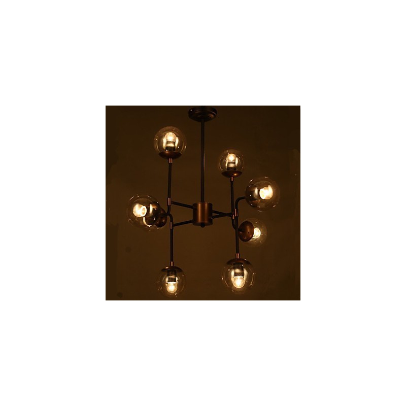 Art glass Ball Round Beanstalk Chandelier