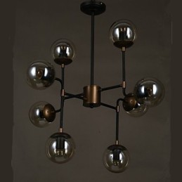 Art glass Ball Round Beanstalk Chandelier