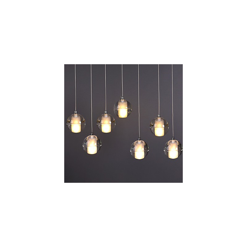 All Over The Sky Star Bocci Droplight Aurora Borealis Modern Glass Crystal Lamp