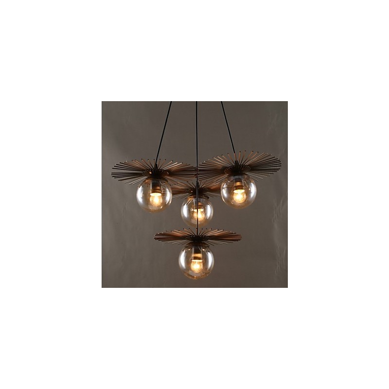 Art glass Ball Round Beanstalk Chandelier