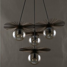 Art glass Ball Round Beanstalk Chandelier